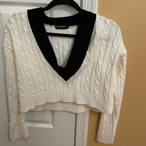 Knit Cropped Sweater
